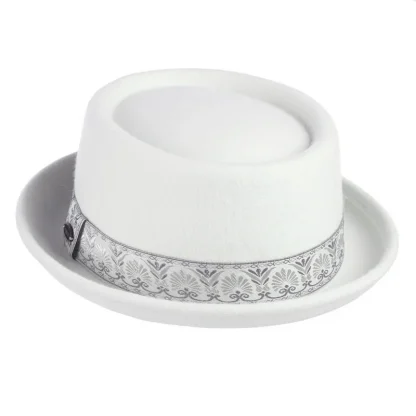 Classic Pork Pie Fedora Hat